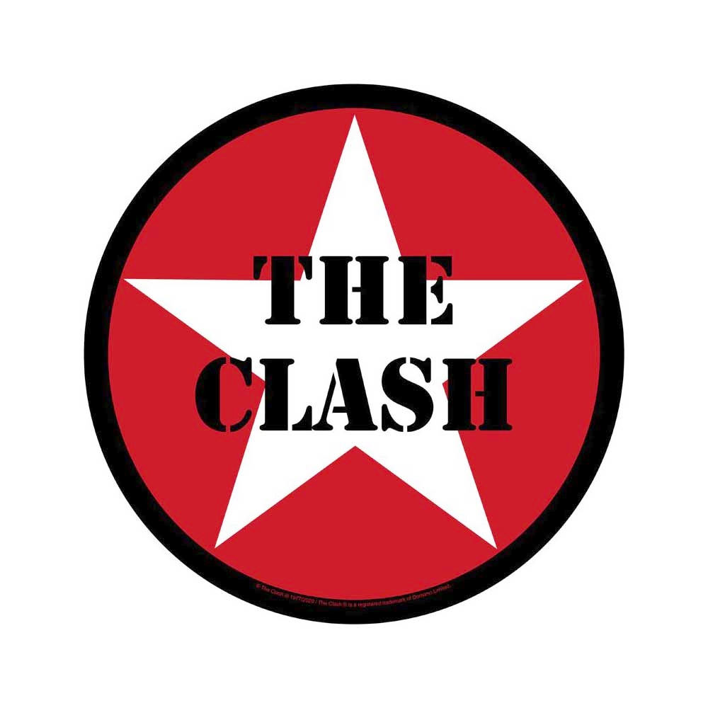 The Clash - Star Logo Back patch - Multicolours